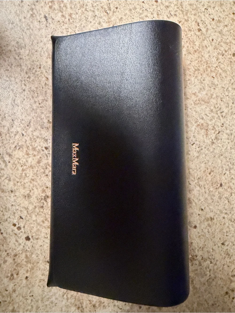 MaxMara Gold Frame Sunglasses with Black Lenses